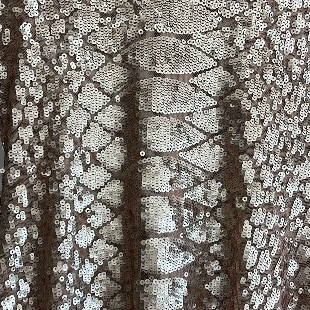 BCBG gold sequin Sabryna dress - Picture 9 of 9